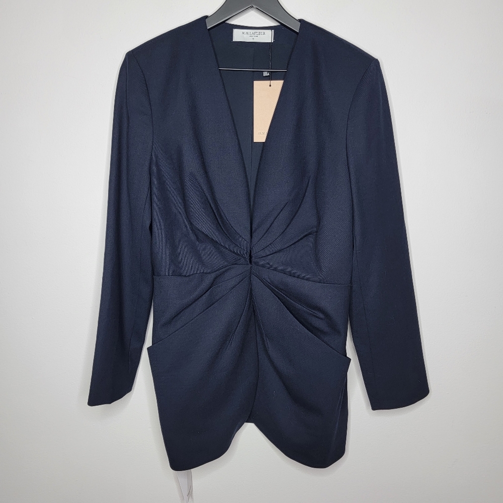 M.M. LaFleur Carmen Jacket in Ink Size 10 NWT
